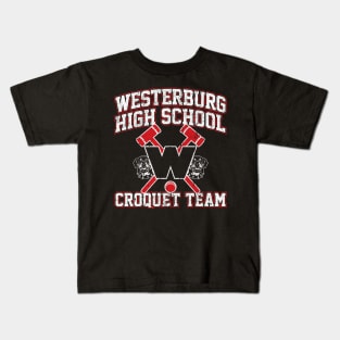 Westerburg High School Croquet Team (Heathers) Variant Kids T-Shirt